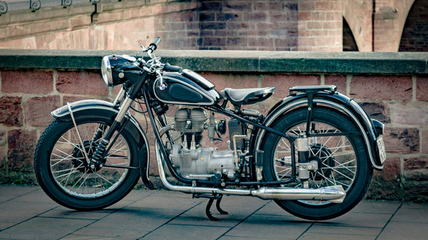 Restored 1929 BMW Motorcycle